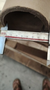 长期出售可利用纸管，内径7.6cm，厚度0.9cm，长度1米多