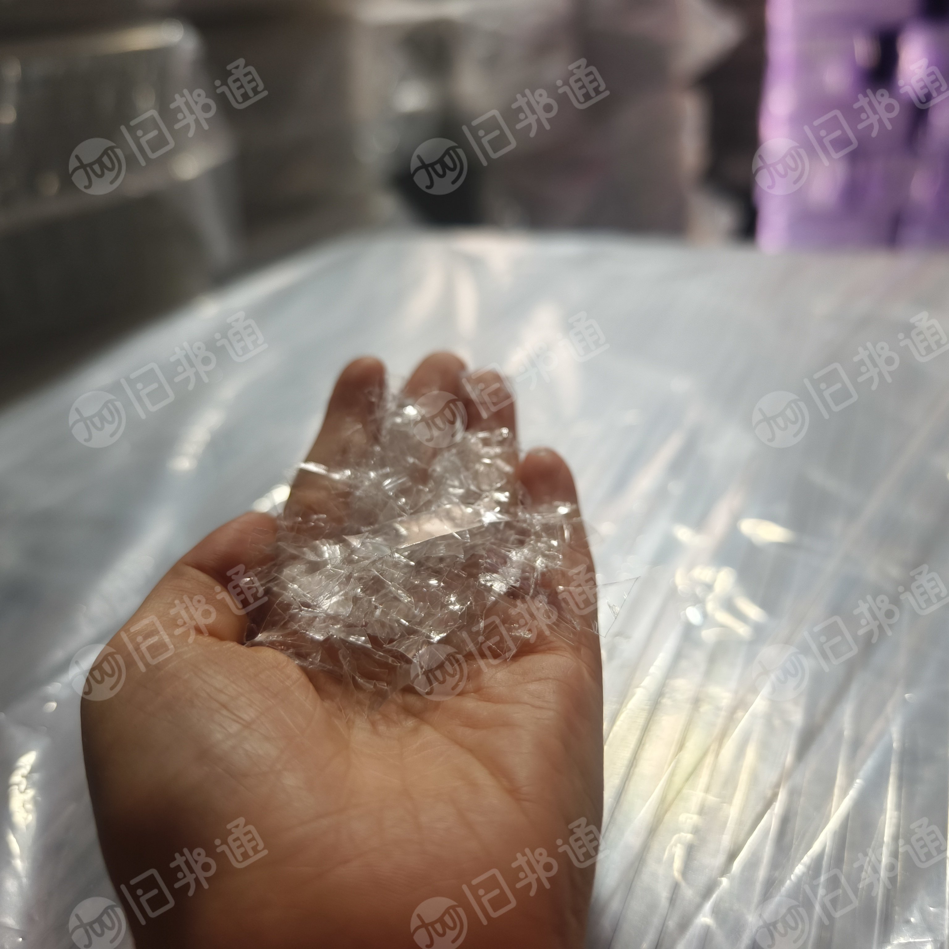 长期出售PET吸塑盒破碎料，A级，B级分开