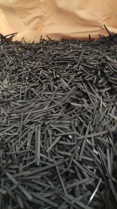 长期出售黑色尼龙扎带毛料,双6,现货10吨