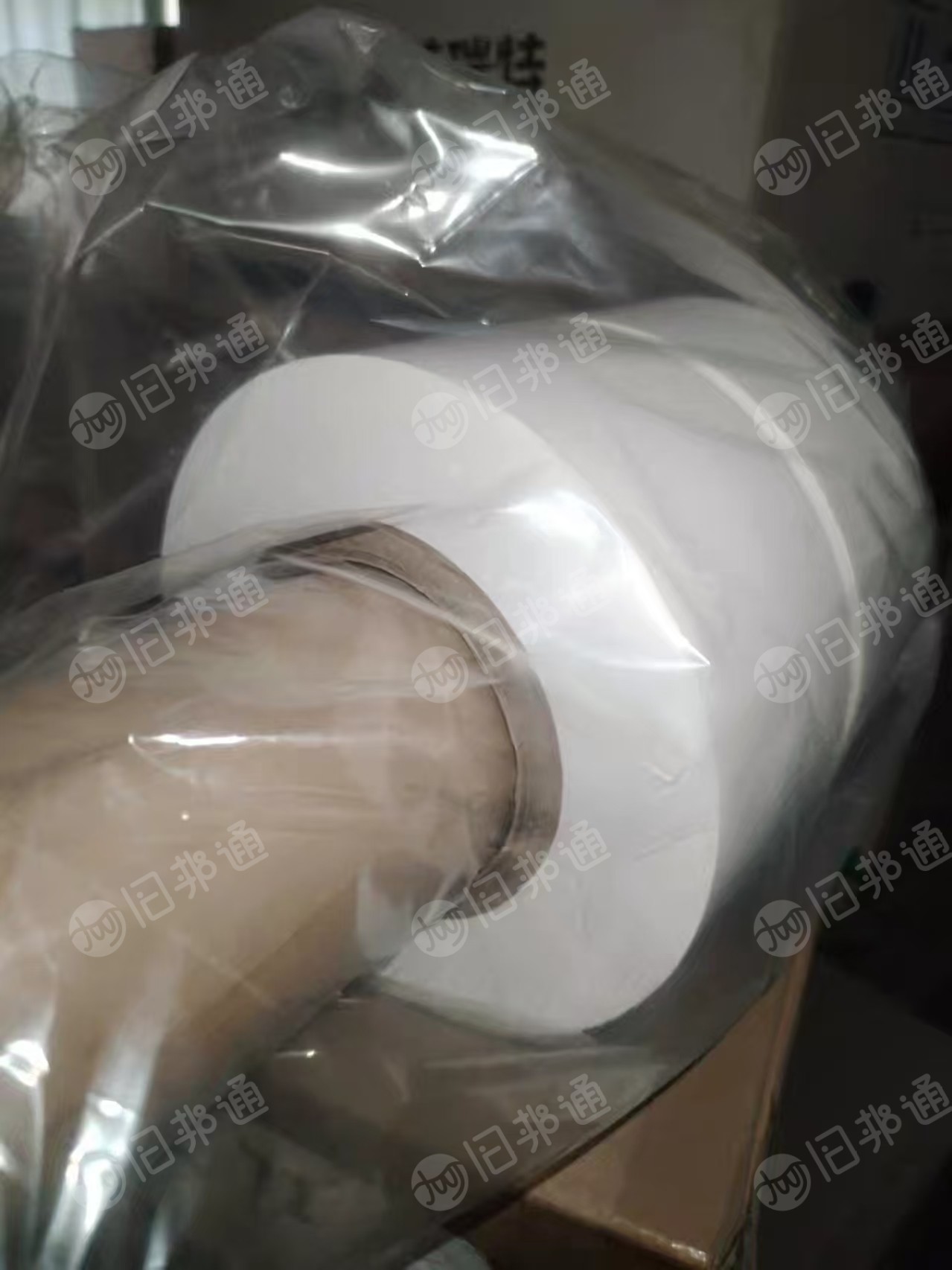 出售PP电池隔离膜毛料，基膜无涂层，带纸箱出，现货九米六一车