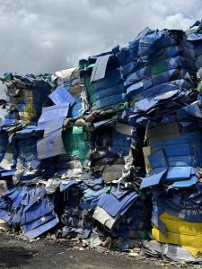 出售PP空心板毛料，现货十几吨