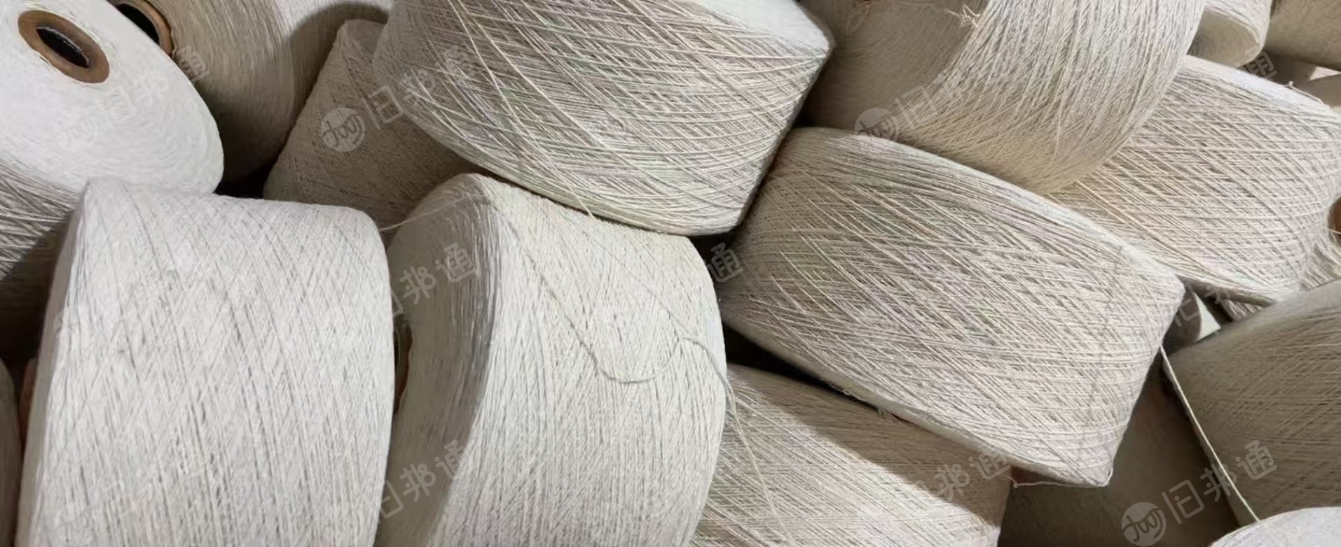 厂家出售气流纺涤棉棉纱，成品棉纱，含棉30-40，3-4支都有，货在浙江温州