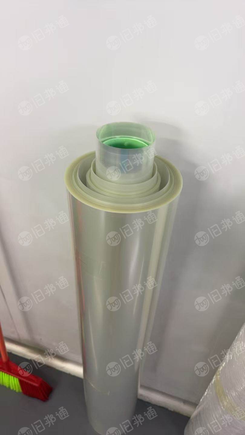 长期出售PET离型膜，ab胶上收下来的，厚度0.75，宽幅1100