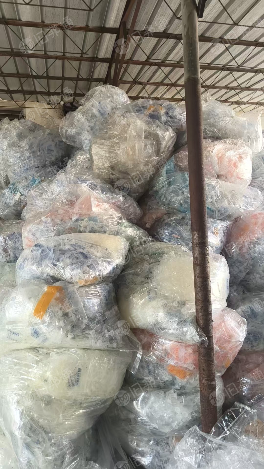 出售输液袋废料，药厂下来的