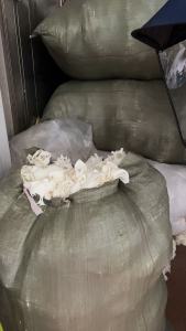 长期出售内衣厂下来的乳胶棉,乳胶棉下脚料,货在广东潮南