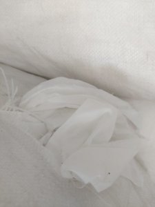 长期出售漂白涤棉废布,漂白开花料,现货有五六吨,货在河北保定