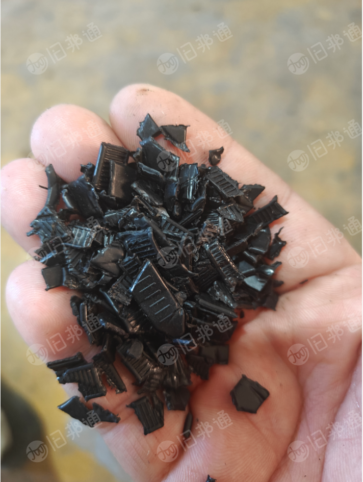 长期出售黑色尼龙扎带破碎料，双6，现货10吨左右