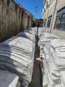 长期出售沉水pp空心板废料，白色的