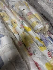 长期出售二等品的涤纶磨毛布,涤纶库存布,印花布,每天出1.5吨,门幅2.4,2.6,克重八九十