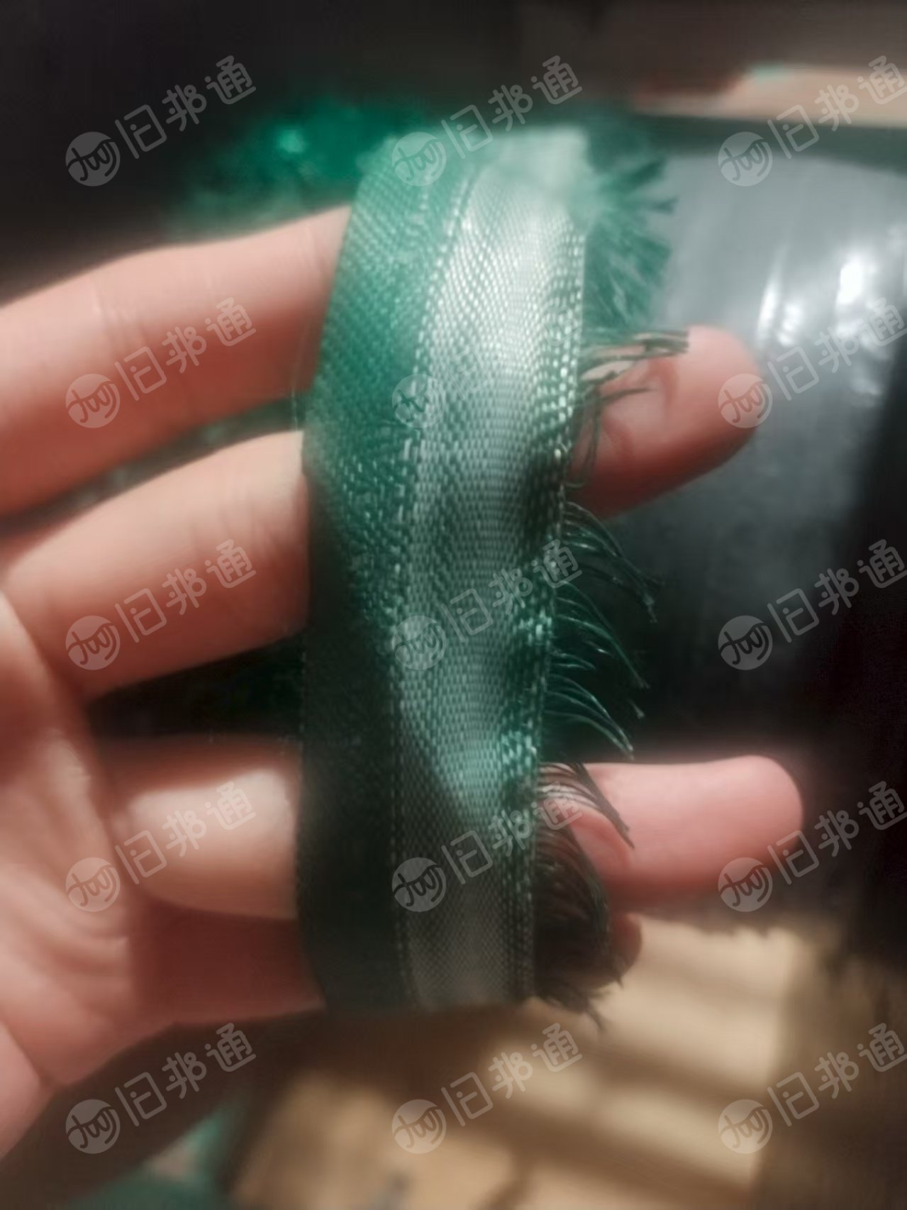 长期做雨披下来的布条,涤纶带一层涂层,涤纶布条,现货两三吨