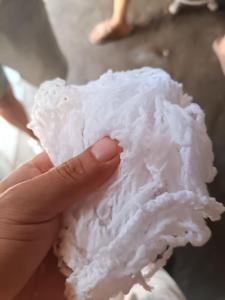 长期出售涤纶丝涤纶抛丝，针织厂下来的，开花用，货在浙江杭州