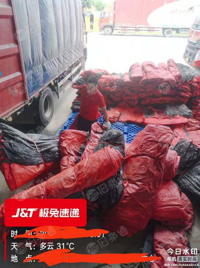 大量出售PE快递袋中转袋废料，极兔红，圆通绿色，邮政绿，中通蓝等