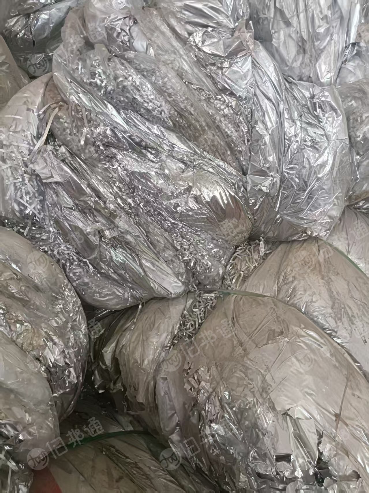 大量出售PET复合膜废料，PET镀铝膜，现货500吨