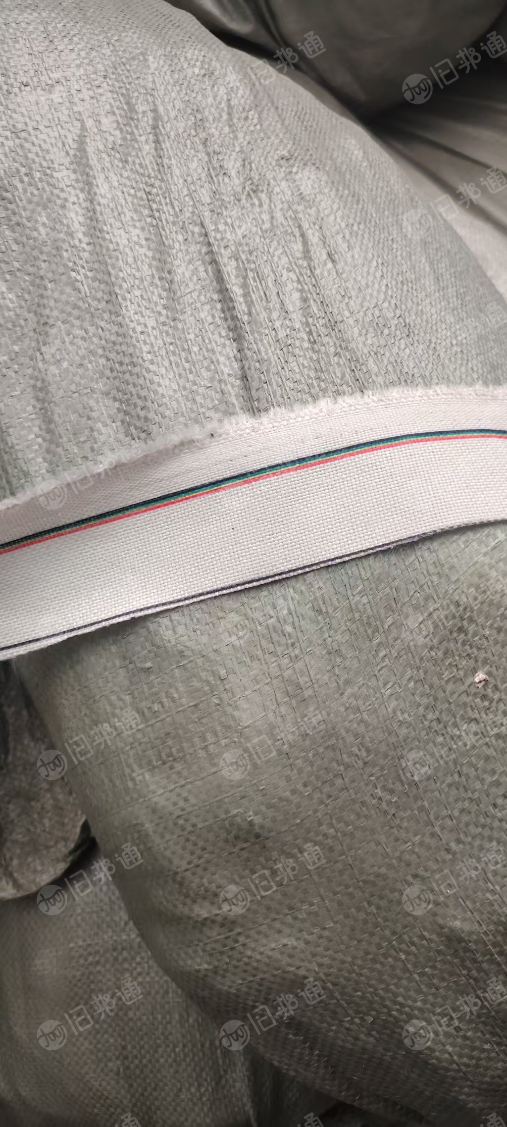 长期出售带涂层的涤纶布条,打绳料,现货30吨