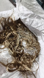 长期出售涤纶废丝,合股线割下来的,在浙江台州