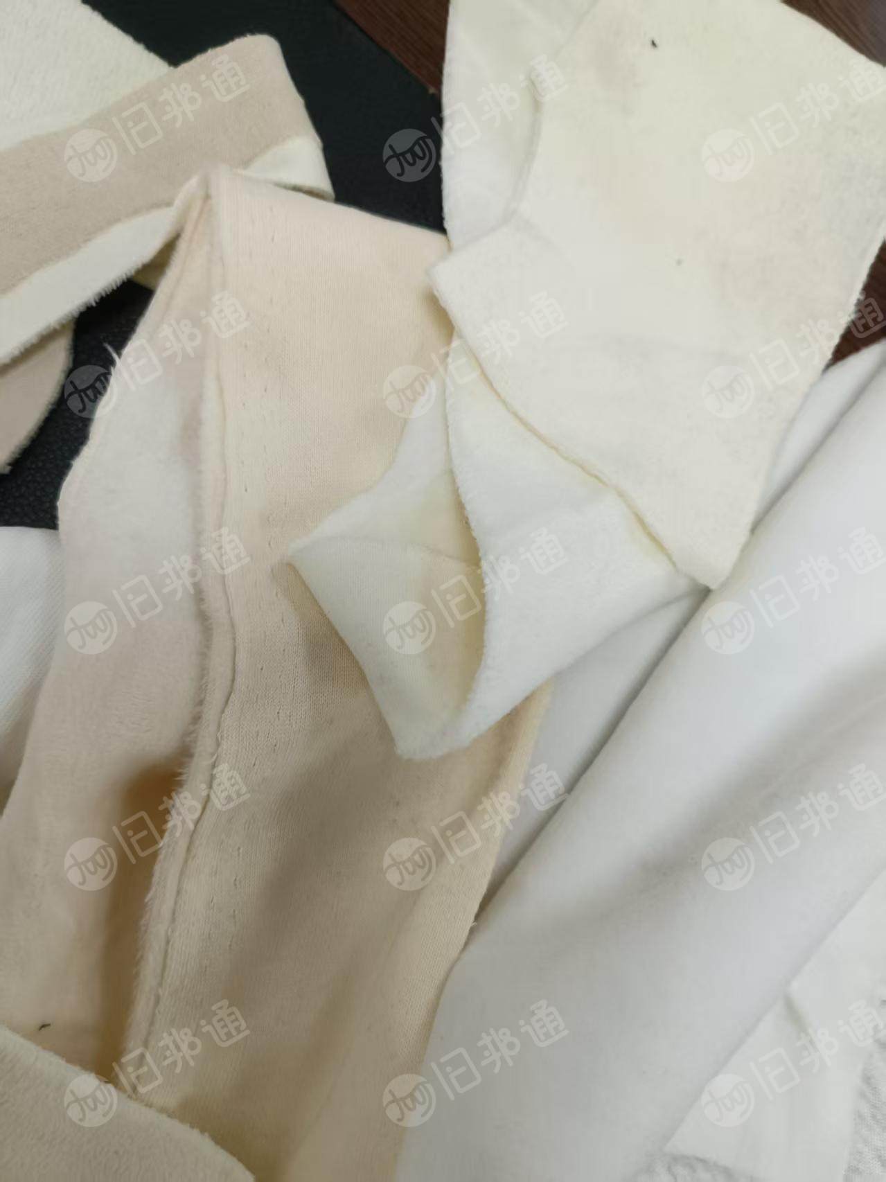 长期出售复合毛布,涤棉废布,浅色白色的,服装厂下来的,现货有二三十吨,在广东惠州