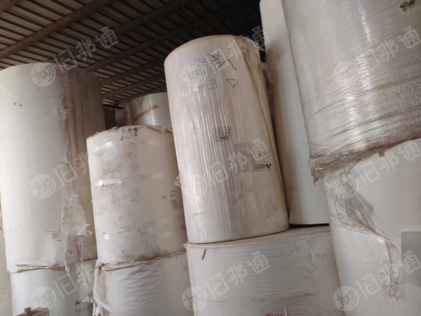 出售卷筒的滤芯纸,处理品
