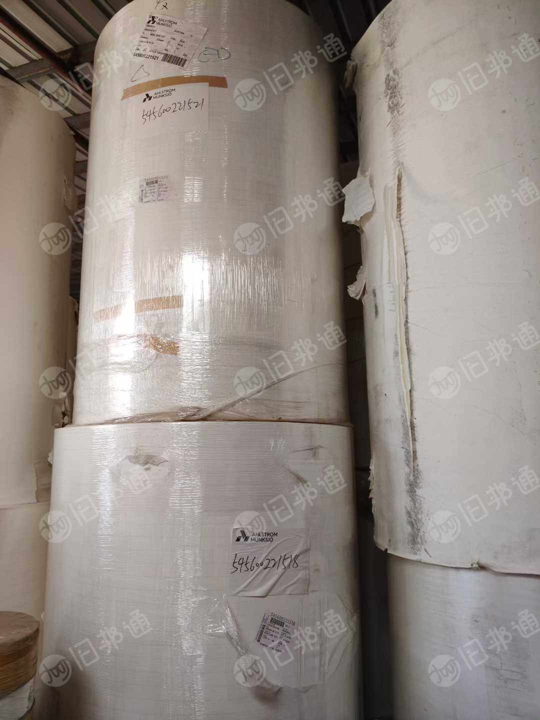 出售卷筒的滤芯纸，处理品