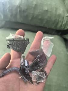 出售PC复合TPU材质破碎料，手机套厂二合一的
