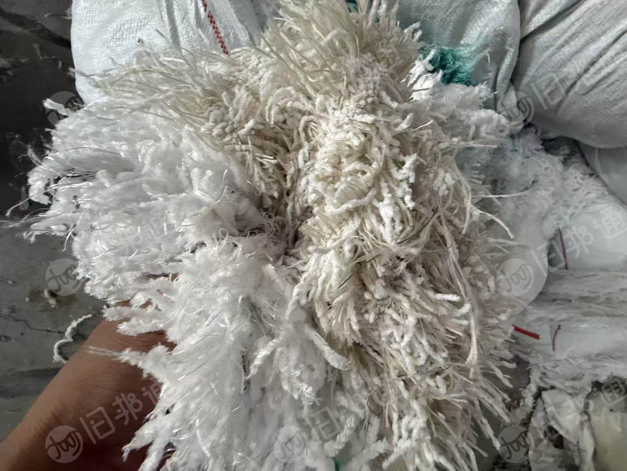 长期大量求购雪尼尔的布条子，跟没经过染色的纯白涤纶胚布，都要纯涤纶材质，没复合没胶的，造粒用