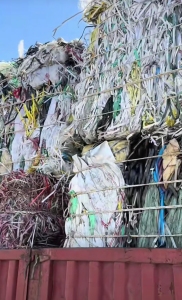 长期出售PP打包带废料，漂沉混打的