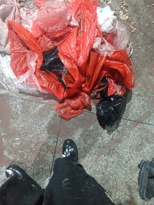 出售PE袋子废料，装肉下来的，月供10吨