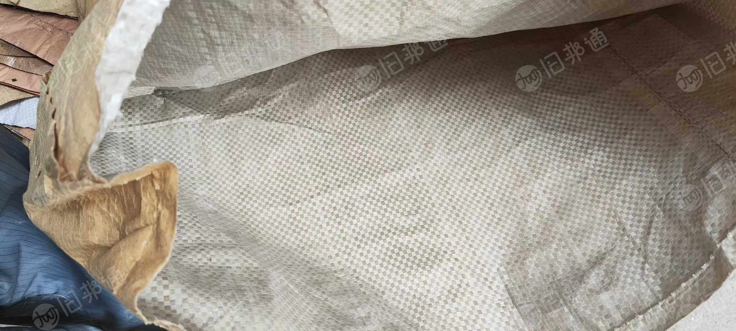 出售二手牛皮纸塑袋，无商标，ABS头遍袋