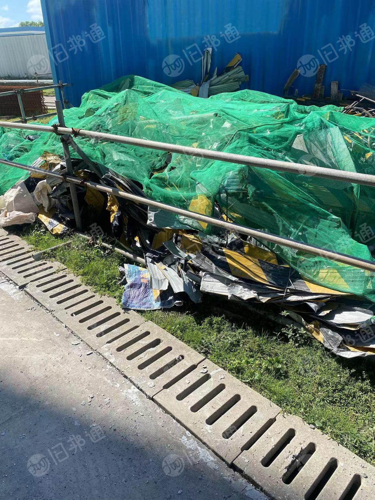 出售废旧安全网，蓝色绿色银色，现货50多吨