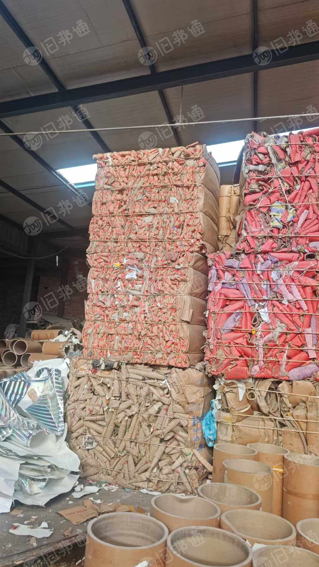 出售废工业纸管压块，长期有货