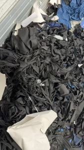 长期出售做运动服装下来的涤纶废布,涤纶拉丝布,月供30吨