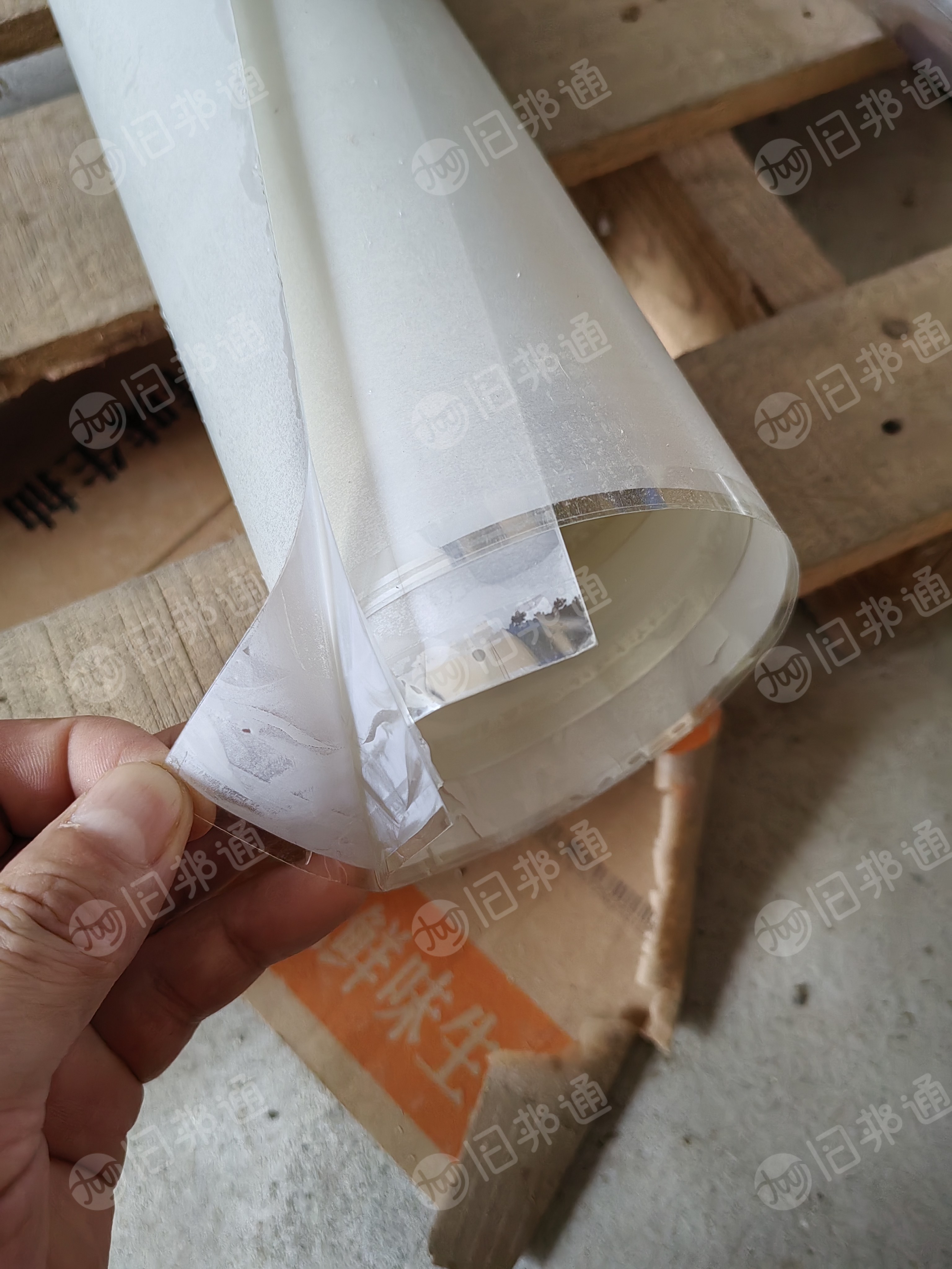 出售PET膜，单层透明，双面涂层