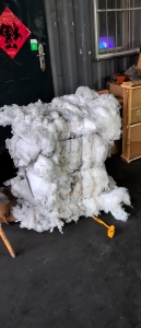 长期出售油棉假蚕丝，现货9.6米一车