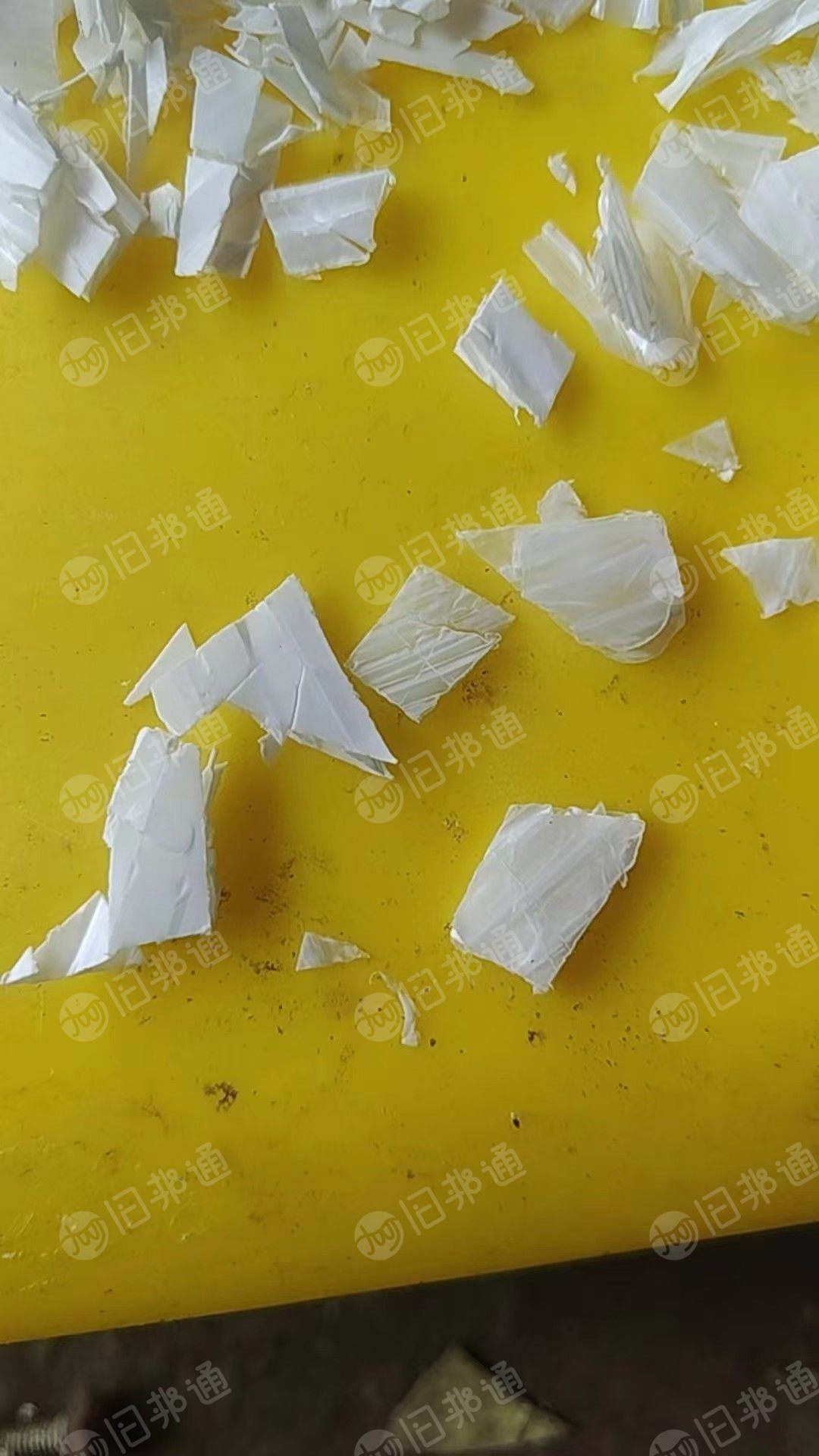 出售全漂PP空心板破碎料，乳白和透明的，现货4吨