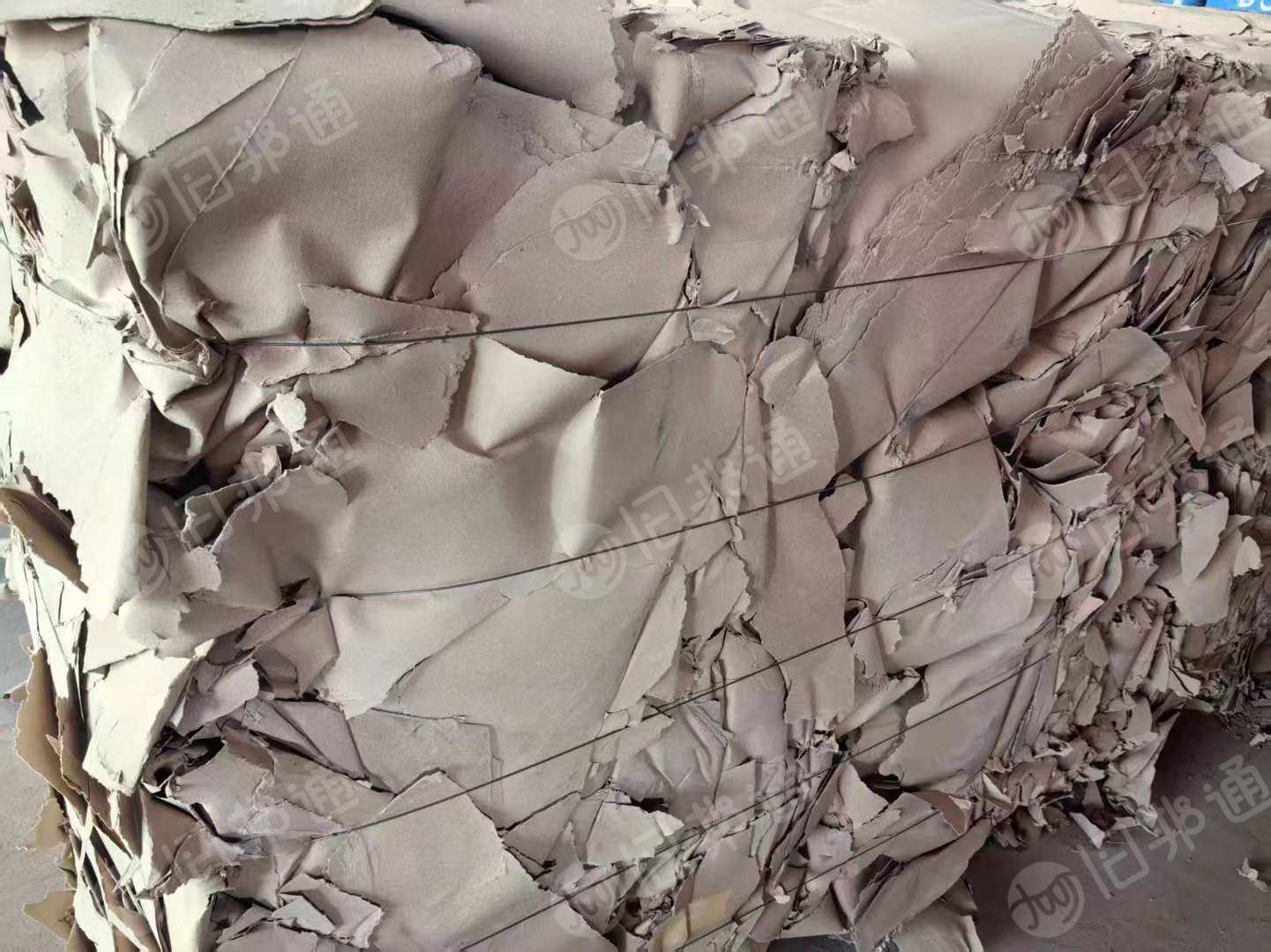 出售纱管纸边料压块