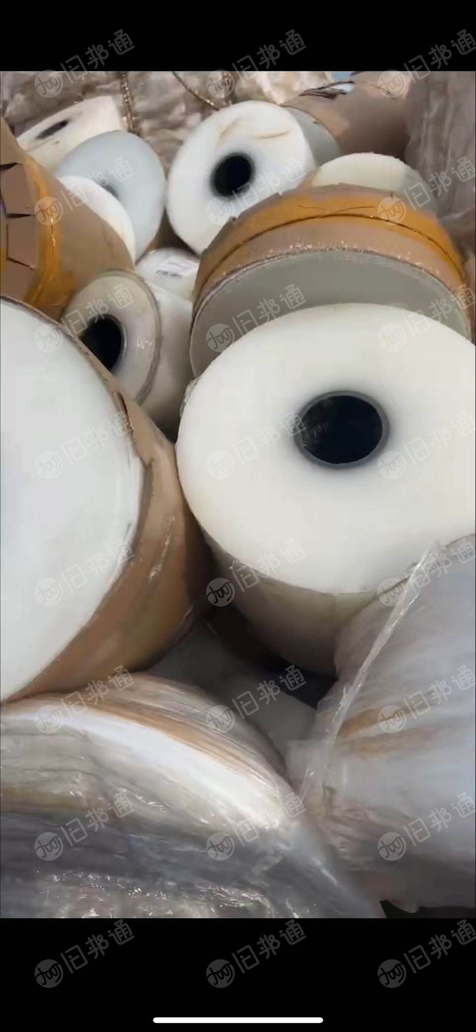 出售PE卷筒膜和散膜压包,带轻胶,现货十几吨