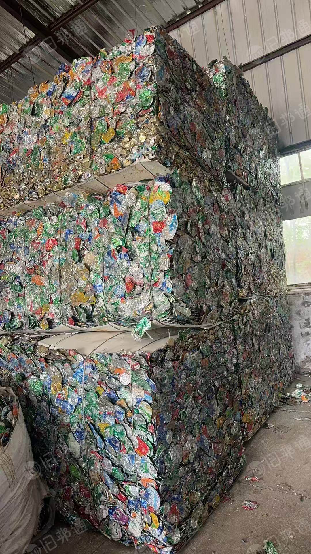 出售铝易拉罐压块