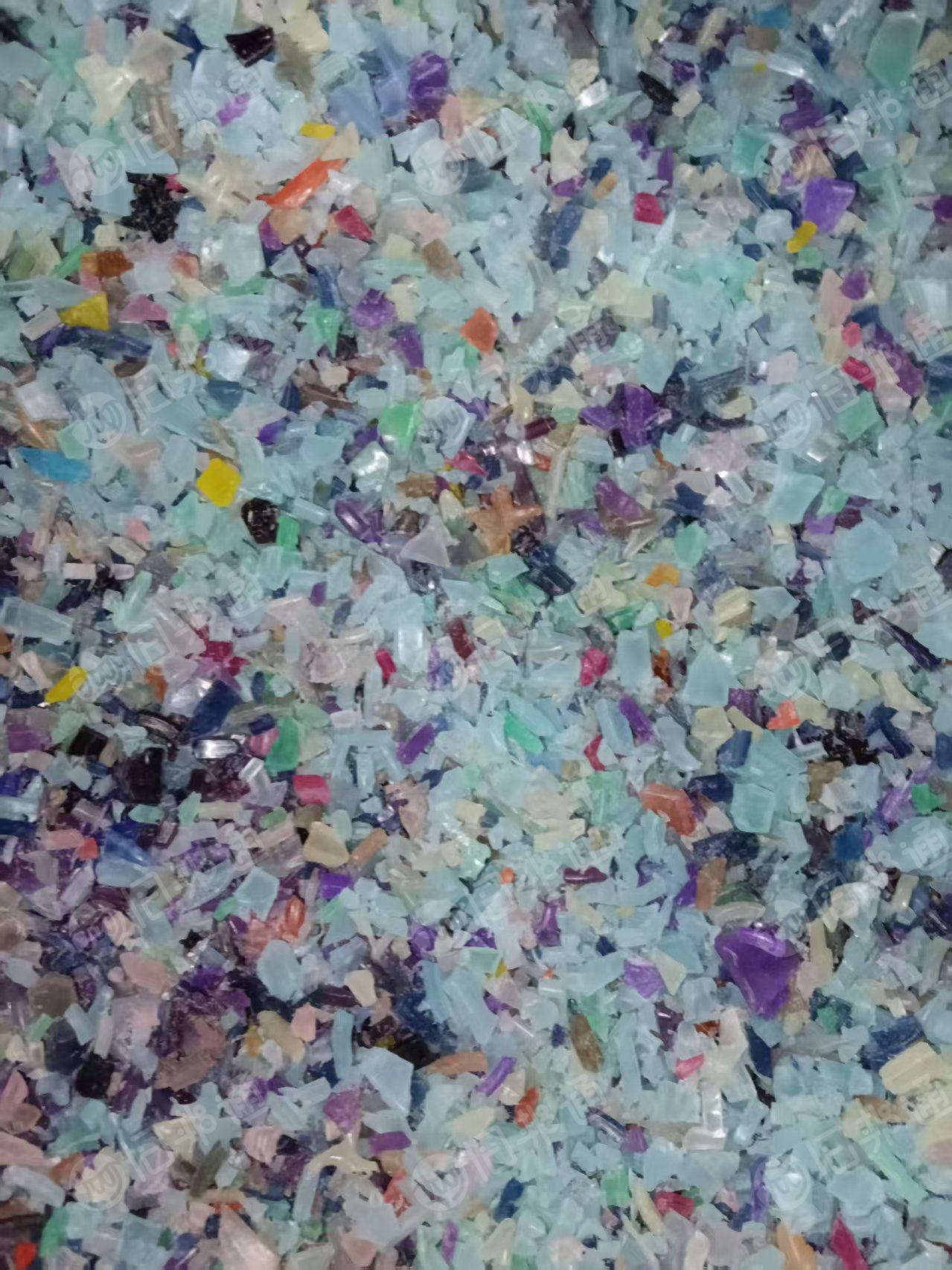 出售透明纱线管破碎料，全漂色透料，月供200吨