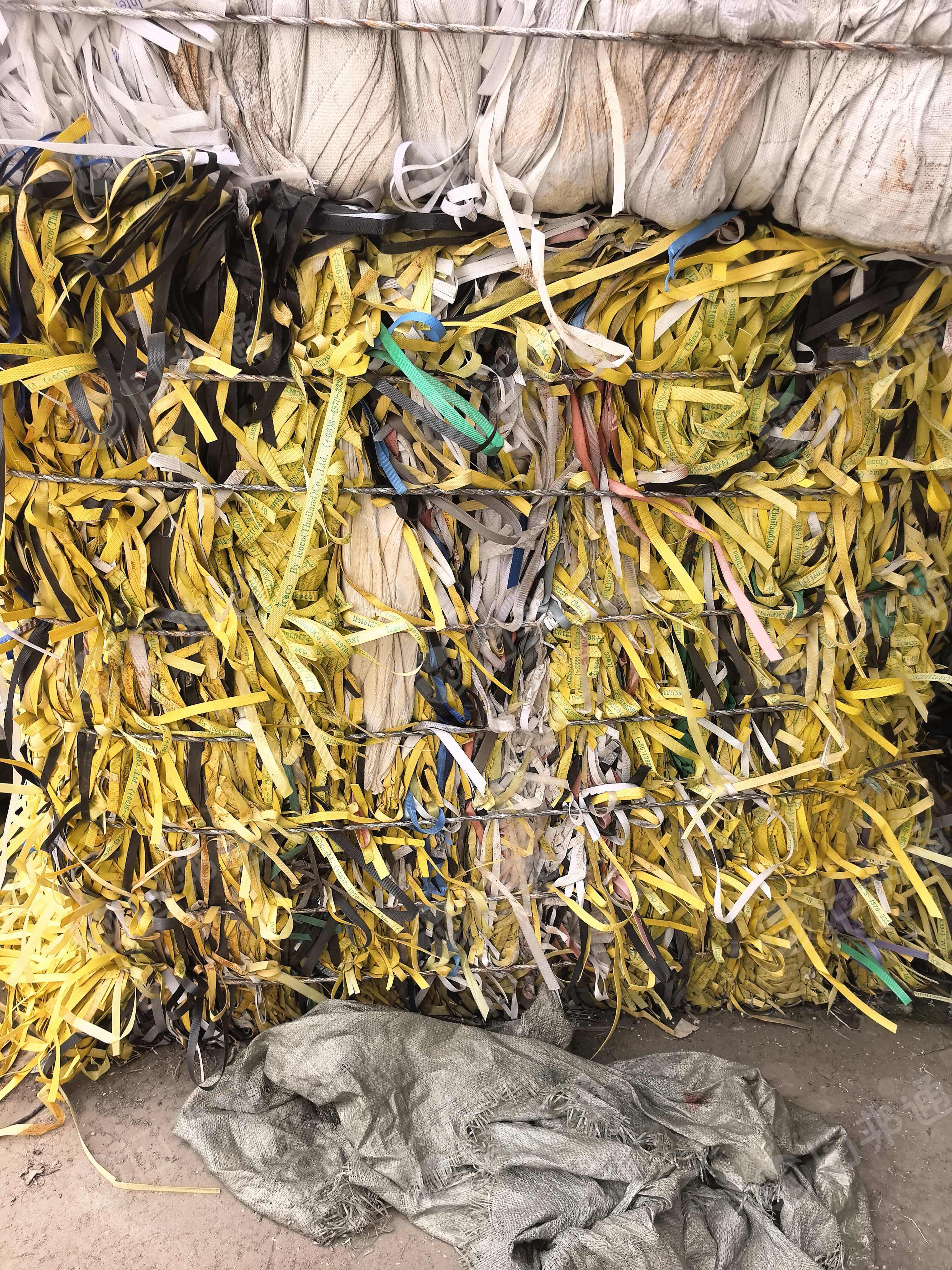 长期出售pp打包带废料，白色杂色（全漂的）都有，现货一个半挂