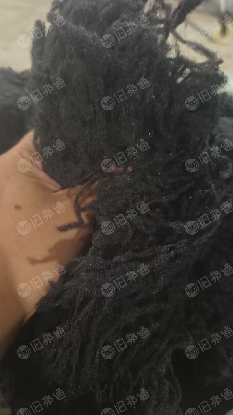 现货低价处理一批尼龙废丝，有蓝色和黑色，现货不到3吨，便宜出，货在河北保定