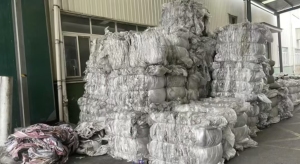 长期出售水洗缠绕膜废料，水洗粘膜废料