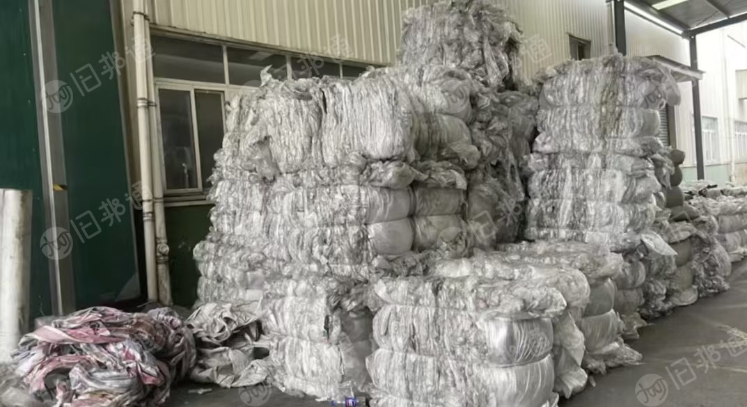 长期出售水洗缠绕膜废料，水洗粘膜废料