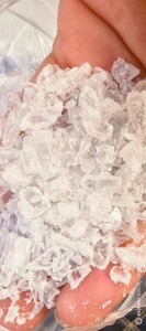 长期出售干粉gpps冰箱抽屉破碎料,现货14-15吨左右