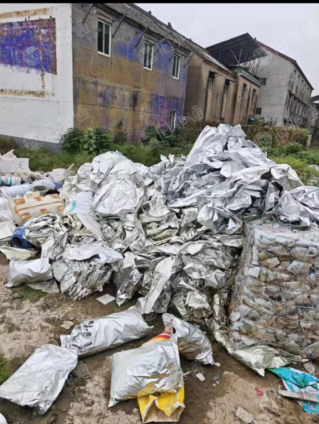 长期出售铝塑膜废料，铝塑袋压块