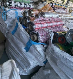 出售pet花膜打绳料，现货10多吨