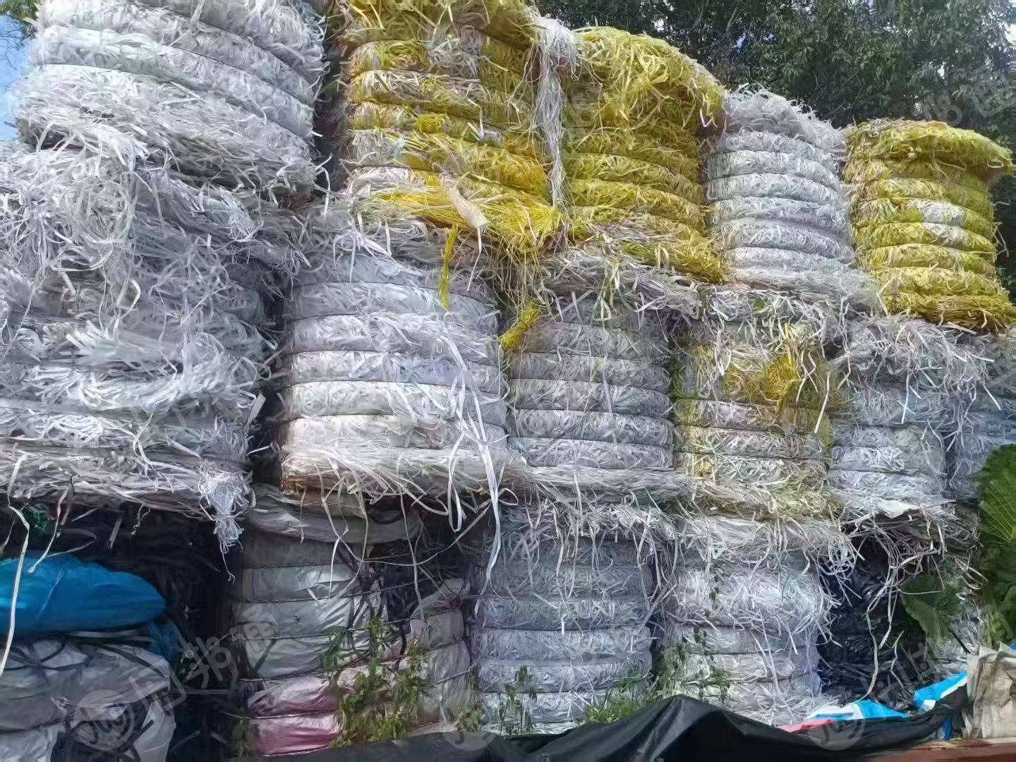 出售透明PP打包带废料