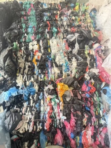 出售精品花色PE膜废料