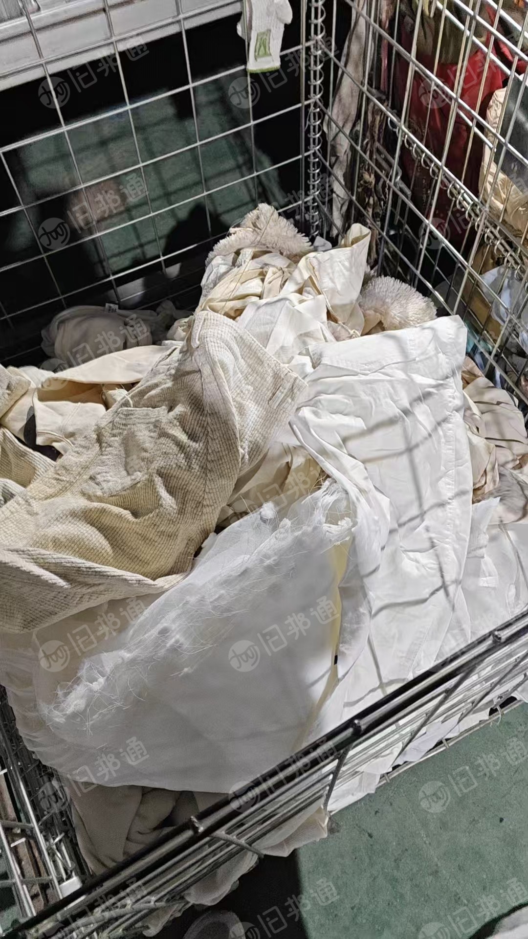 长期出售旧衣服大白，白料，开花料，月供2车9米6，货在江苏徐州