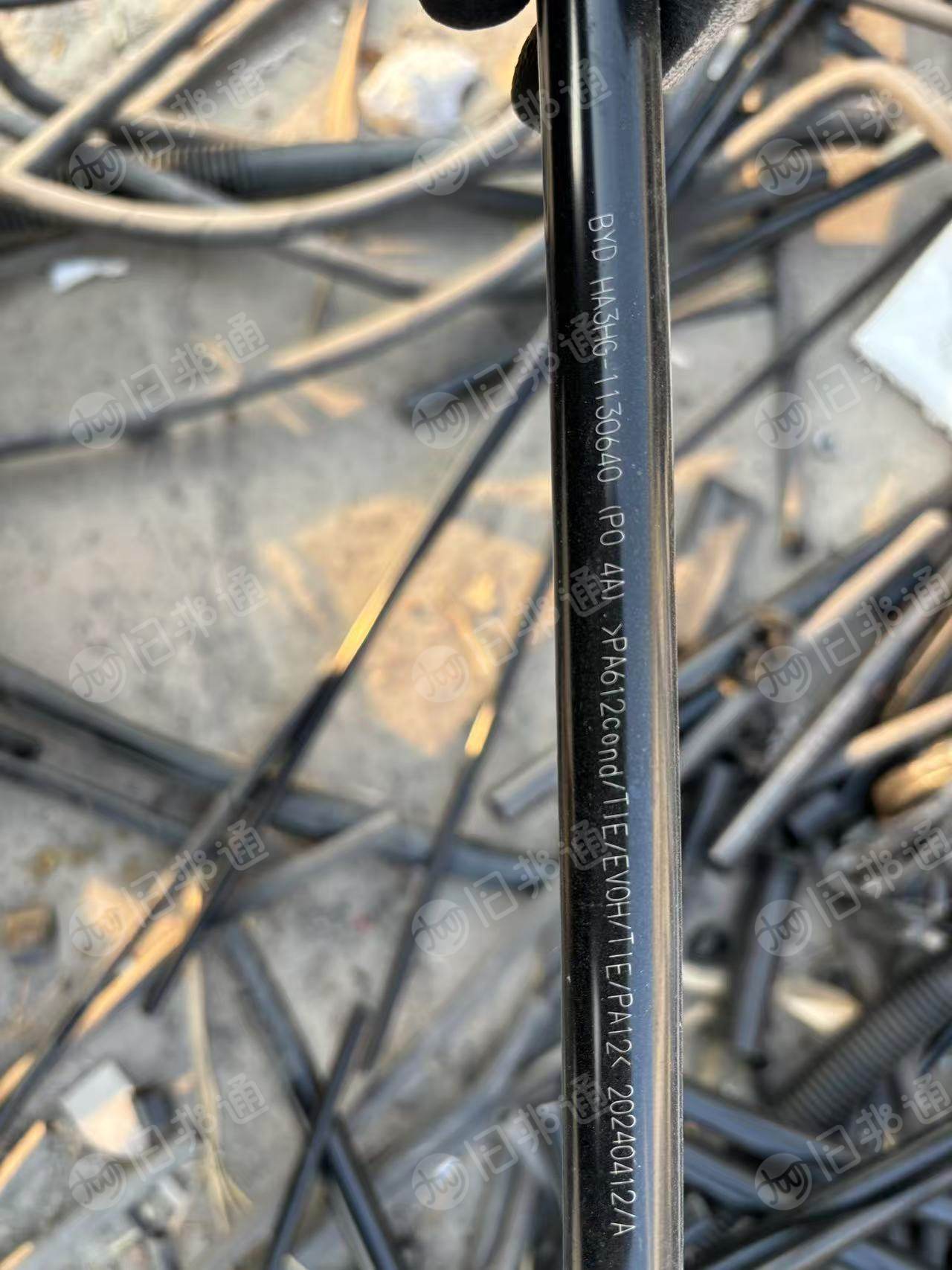 出售复合尼龙管毛料,有PA12,PA612,有PP/PE混合的,现货50/60吨