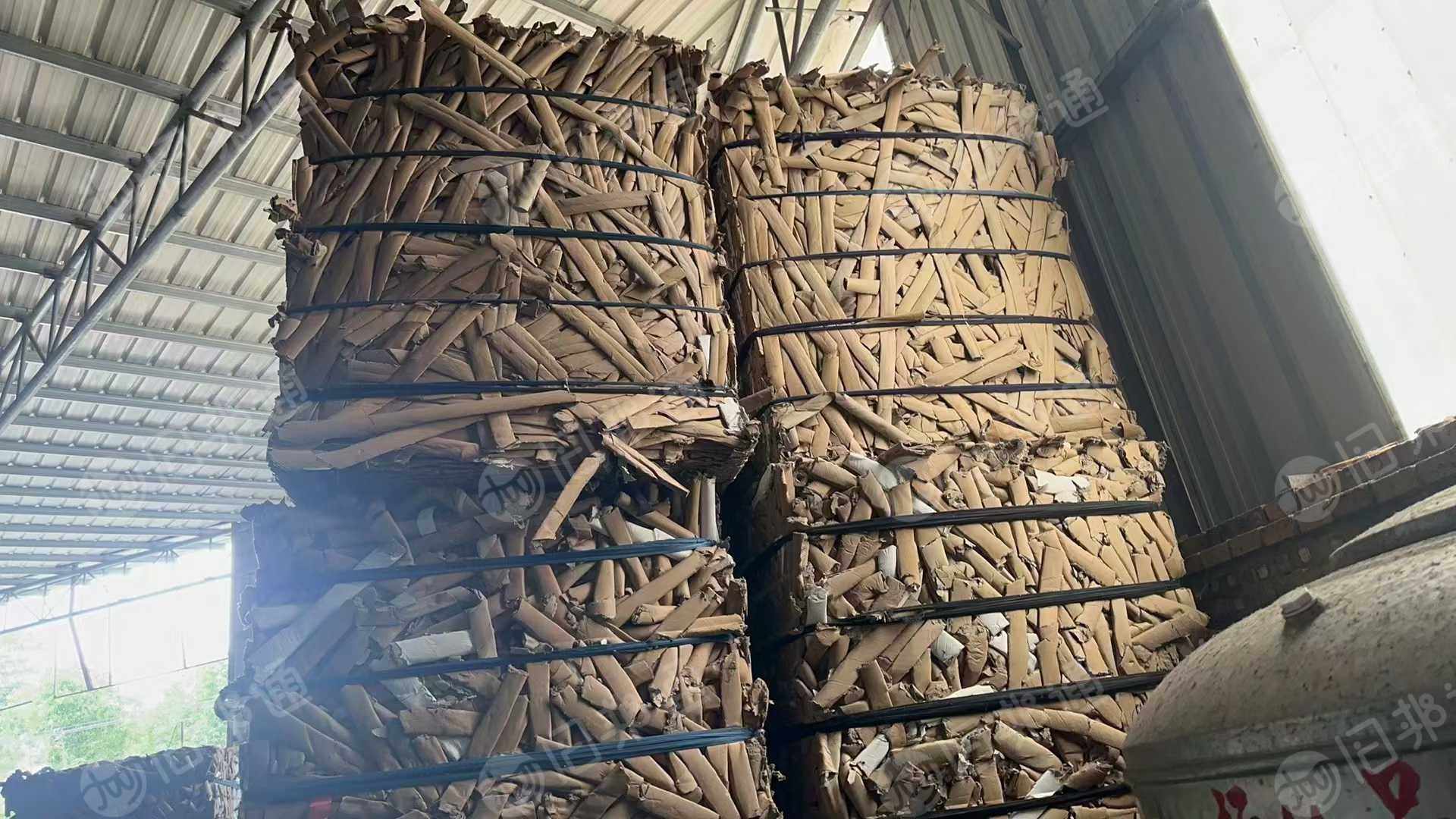 长期出售废卷布管压包料