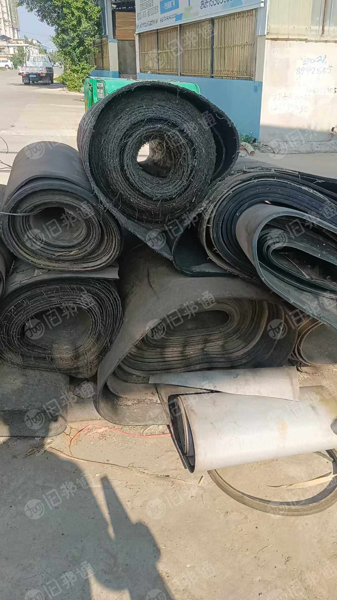 出售橡胶传送带废料，炼油料
